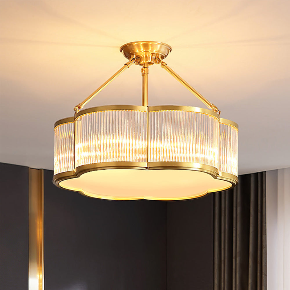 Loftlampe med elegant buet design Loftslampe Tech Butik