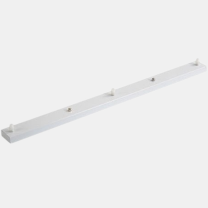 Loftskålsbase til Pendellampe Pendellampe Tech Butik Hvid 3 Huller 50cm lige