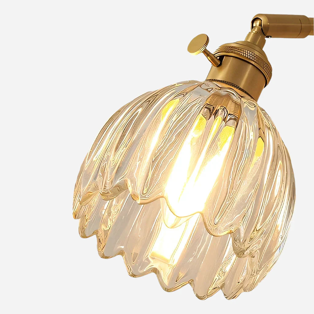 Lotus inspireret dekorativ væglampe Lamp Tech Butik