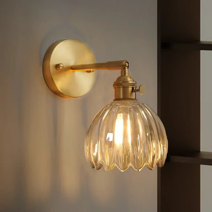 Lotus inspireret dekorativ væglampe Lamp Tech Butik