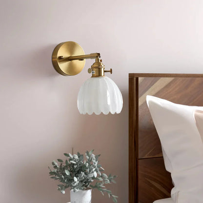 Lotus inspireret dekorativ væglampe Lamp Tech Butik