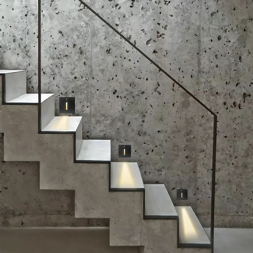 Luksuriøs Væglampe med PIR Sensor til Moderne Indretning Praktiske lamper Tech Butik 9 cm x 9 cm / Firkantet Ingen sensor Varm hvid