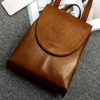 Luksuriøs og Tidløs Læderrygsæk til Kvinder Tasker Tech Butik