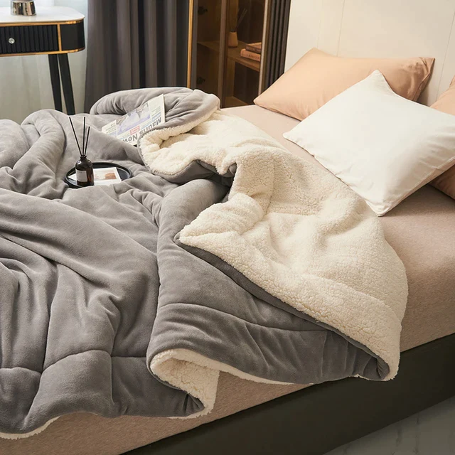 Luksuriøst Fleece Tæppe - Blødt Og Varmt Design Til Stue Og Soveværelse Fleece-tæppe Tech Butik Grå 100 x 120 cm