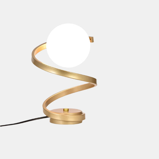 Luksus Spiral Bordlampe til Moderne Interiør Bordlamper Tech Butik Or