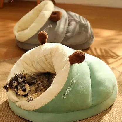 Luksus Hundeseng i Koralfleece – Ultra-blød Komfort til Dit Kæledyr Pets Tech Butik