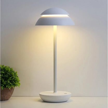 Lysende Prestige Lampe med Justerbart Varmt Lys Bordlampe Tech Butik Hvid