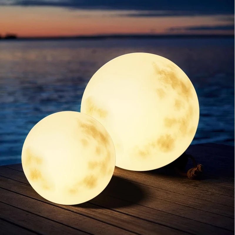Måneformet Have Lampe for Magisk Udendørs Atmosfære Gulvlampe Tech Butik