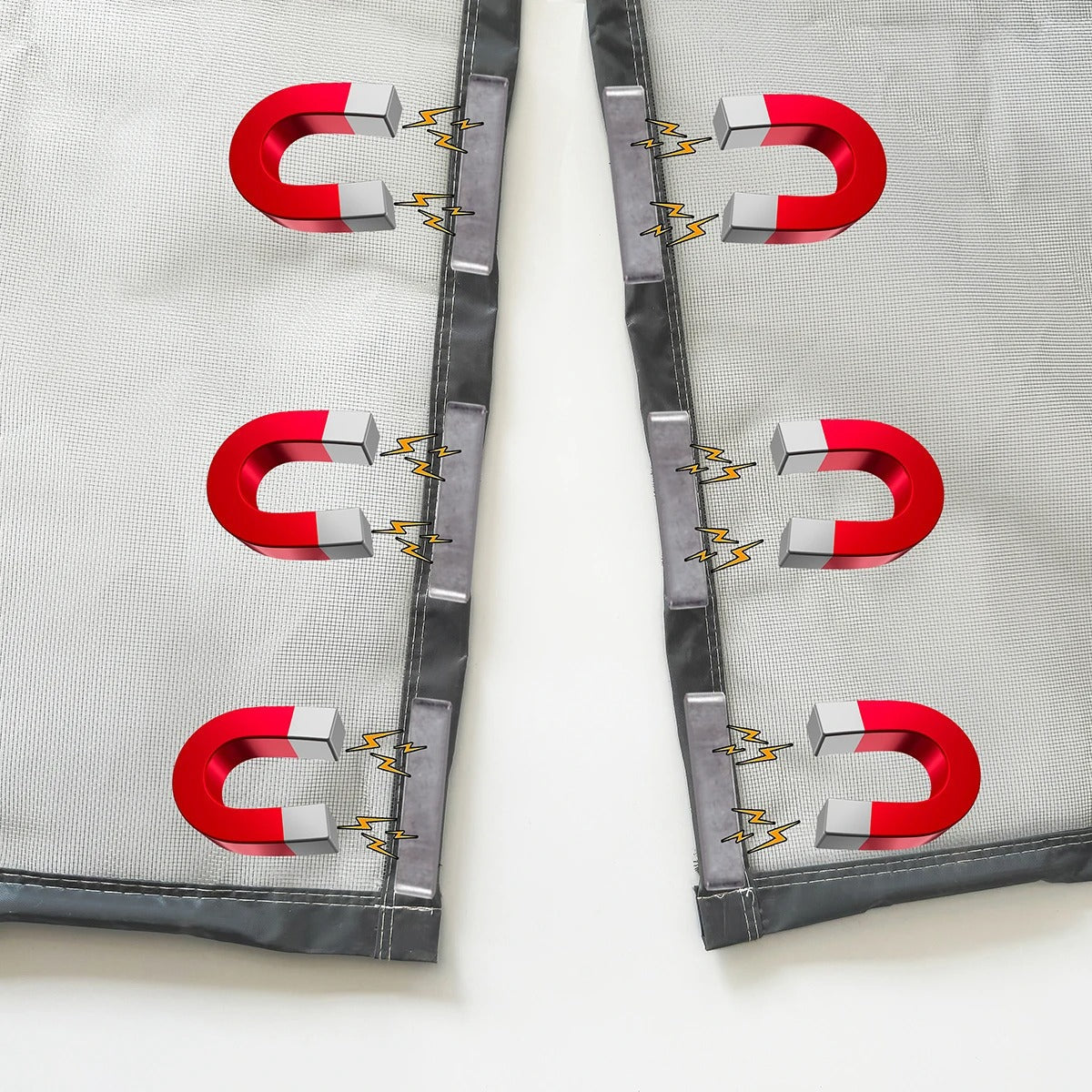 Magnetisk Dør med Hornform – Frisk Luft, Ingen Insekter Skærmdøre Tech Butik