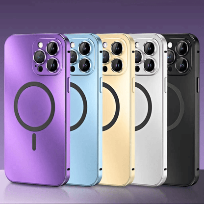 Magnetisk Metal iPhone Cover | Ekstra Stærk & Slank Beskyttelse Mobiltelefonetui og -covers Tech Butik