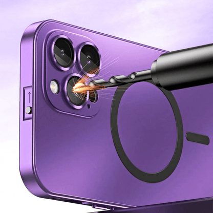 Magnetisk Metal iPhone Cover | Ekstra Stærk & Slank Beskyttelse Mobiltelefonetui og -covers Tech Butik