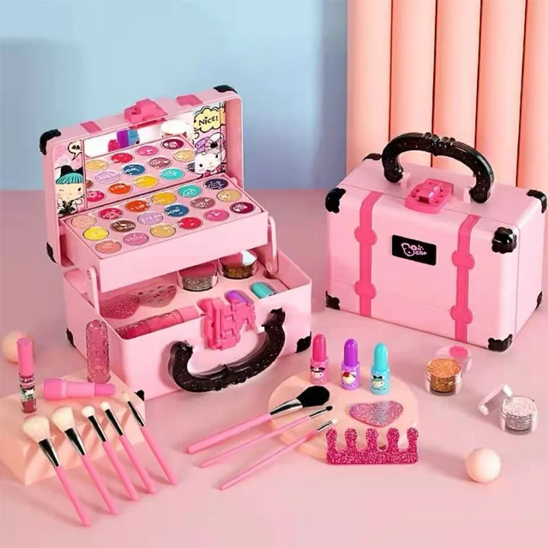 Glamour og Sjov – Makeup Sæt til Børn Makeup & Skønhed Legetøj Tech Butik Default