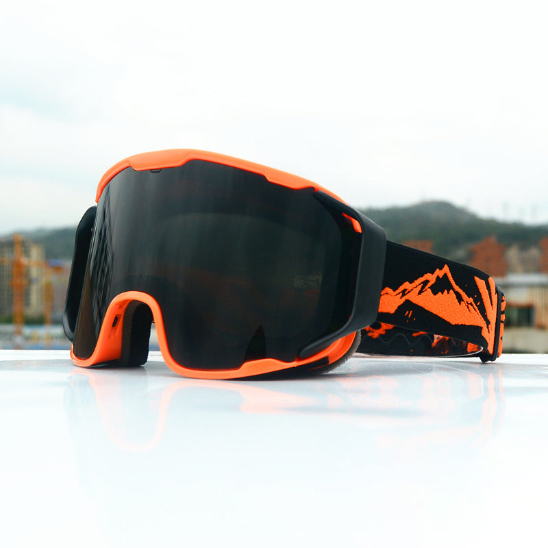 Anti-Dug Skibriller – Unisex Design for Ultimativ Beskyttelse Fashion Tech Butik Orange