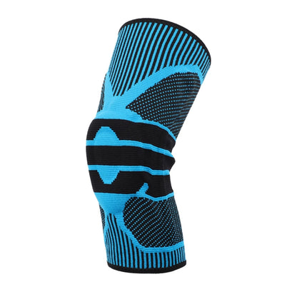 Stabiliserende knæbind – Støttende beskyttelse til skadesgenoptræning og aktiv bevægelse Knee Brace Tech Butik Blå M
