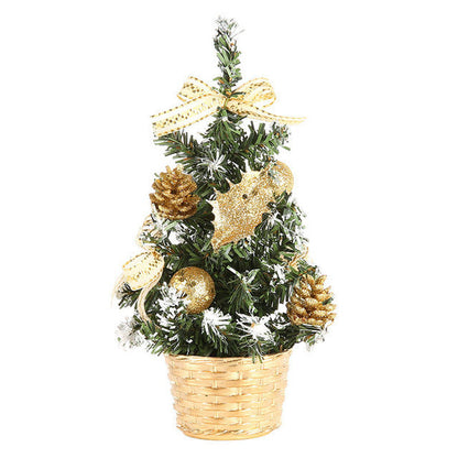 Mini Juletræ DIY Sæt til Børn – Kreativ Sjov og Festlig Juledekoration Juletræer Tech Butik Guld 10cm x 30cm