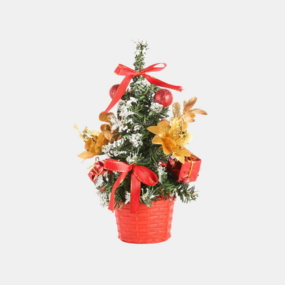Mini Juletræ DIY Sæt til Børn – Kreativ Sjov og Festlig Juledekoration Juletræer Tech Butik Rød 10cm x 30cm