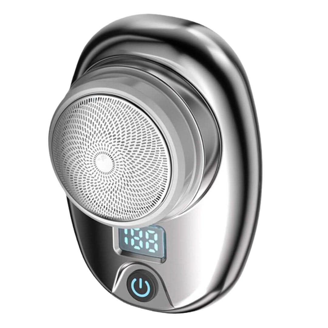 Mini Lommebarbermaskine til Glat og Nem Rejsepleje Skønhed Tech Butik Sølv