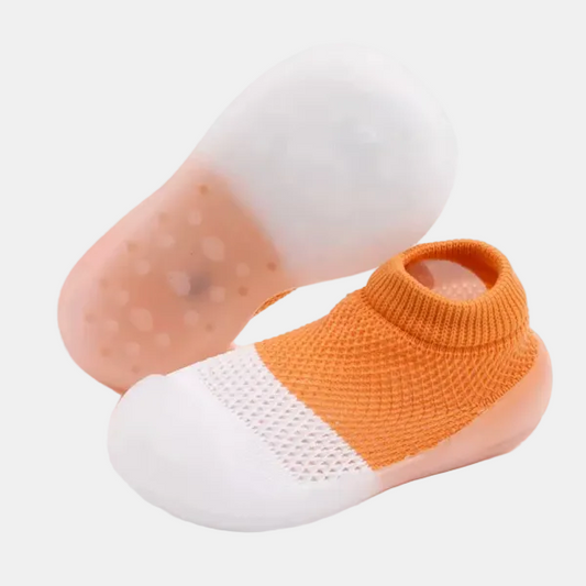 Mini's Barfodssko – Naturlige og sikre til små fødder Shoes Tech Butik Orange 18/19 | 6-12 Man.