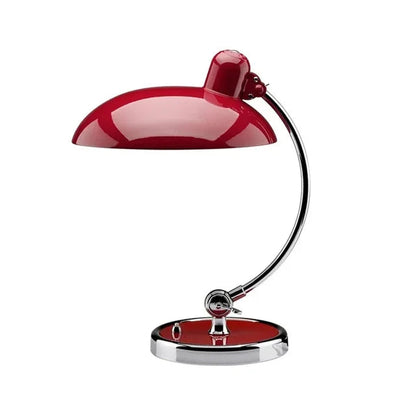 Minimalistisk Bordlampe i Metal – Elegant LED Belysning til Stue og Soveværelse Bordlamper Tech Butik Rød