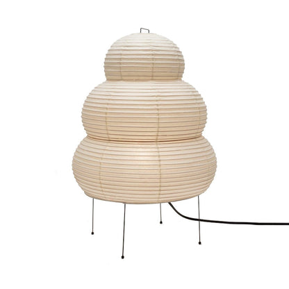 Minimalistisk Bordlampe med Blød Stemningsbelysning til Indendørs Brug Bordlampe Tech Butik Hvid Dia 40cm x H 58cm
