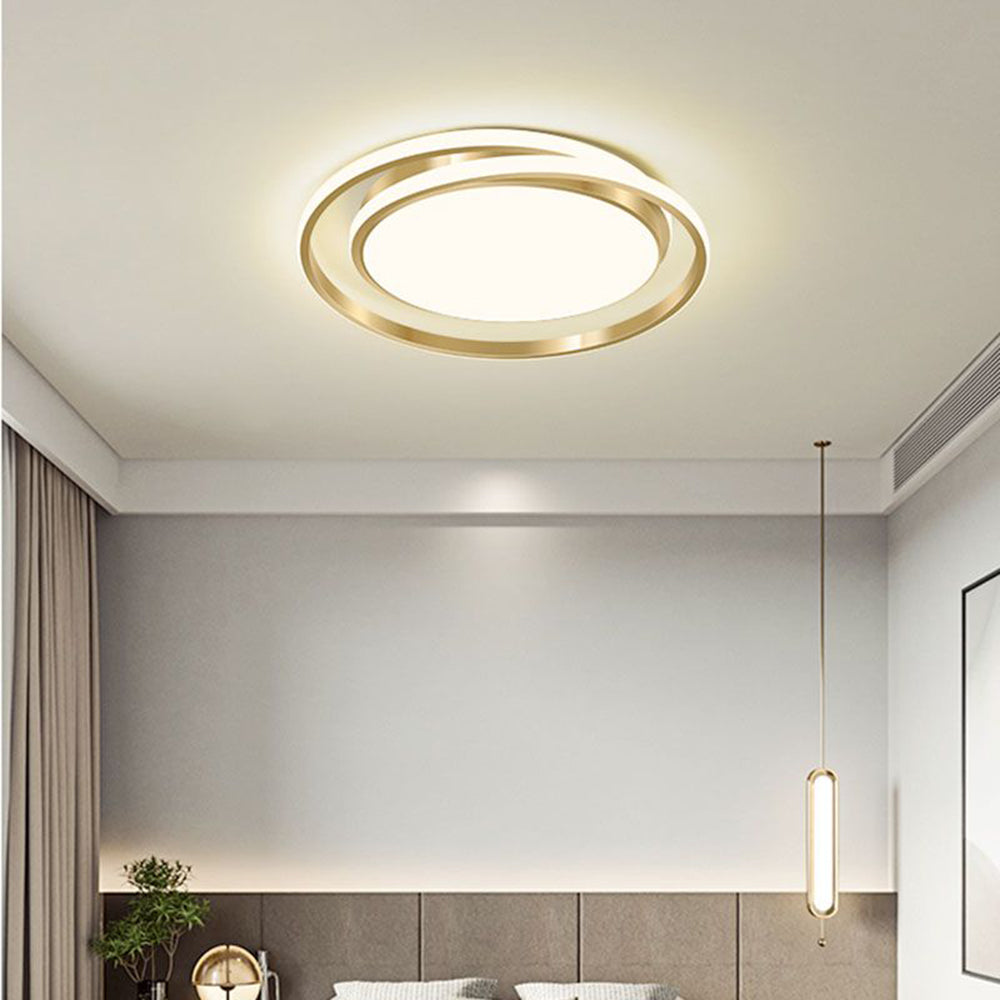 Minimalistisk LED Cirkellampe – Slank Moderne Belysning Belysning Tech Butik