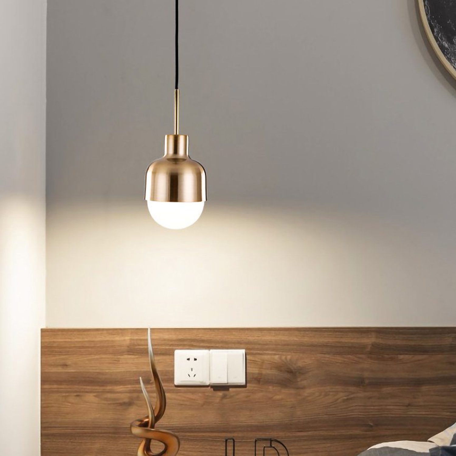 Minimalistisk Hængelampe til Moderne Rum Lamp Tech Butik