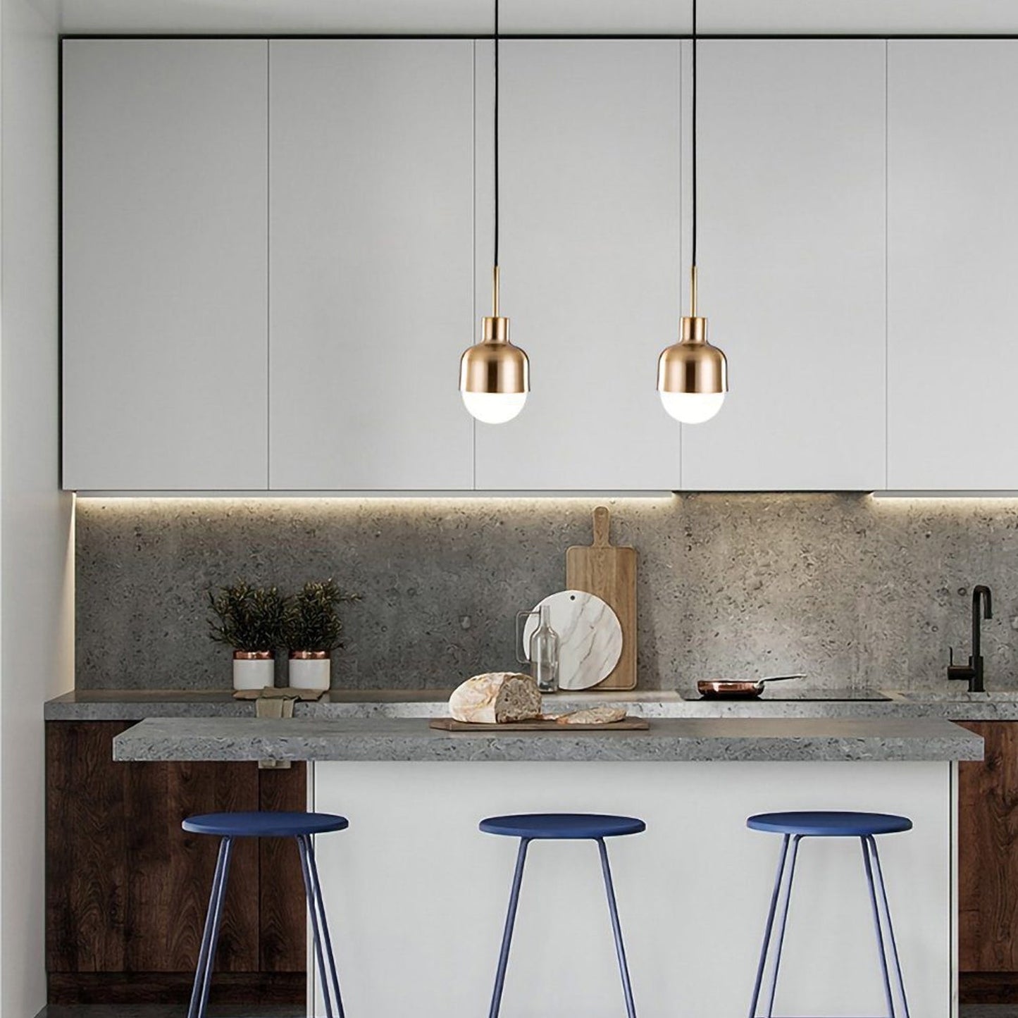 Minimalistisk Hængelampe til Moderne Rum Lamp Tech Butik