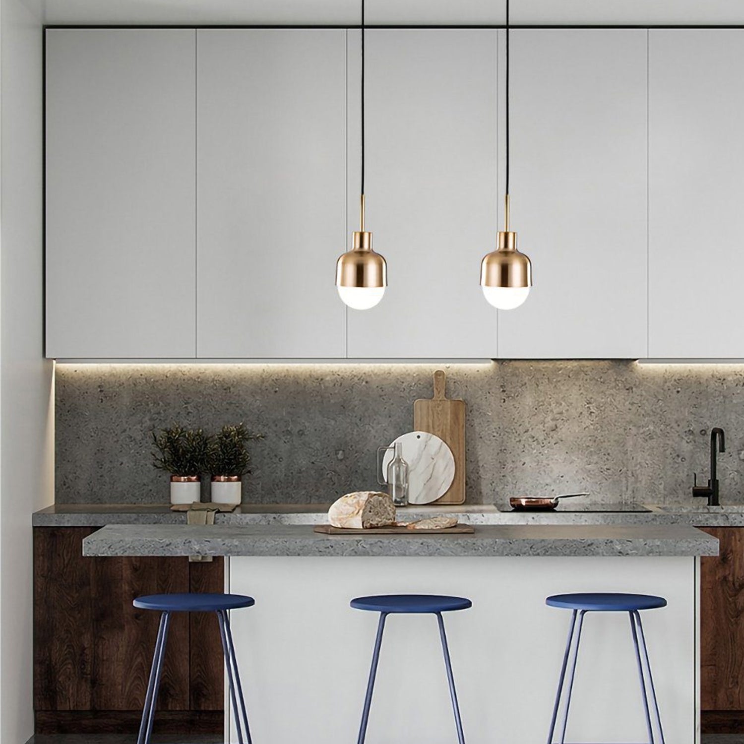 Minimalistisk Hængelampe til Moderne Rum Lamp Tech Butik