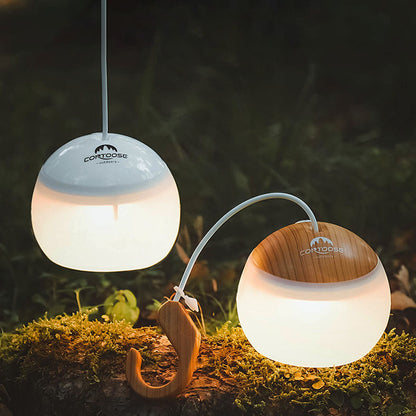 Minimalistisk LED Campinglampe Med USB-Opladning Og Variabel Lysstyrke Hængende lampe Tech Butik