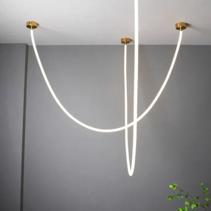 Minimalistisk LED Loftlys til Stilfulde Rum Hængelamper Tech Butik