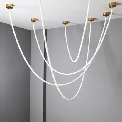 Minimalistisk LED Loftlys til Stilfulde Rum Hængelamper Tech Butik