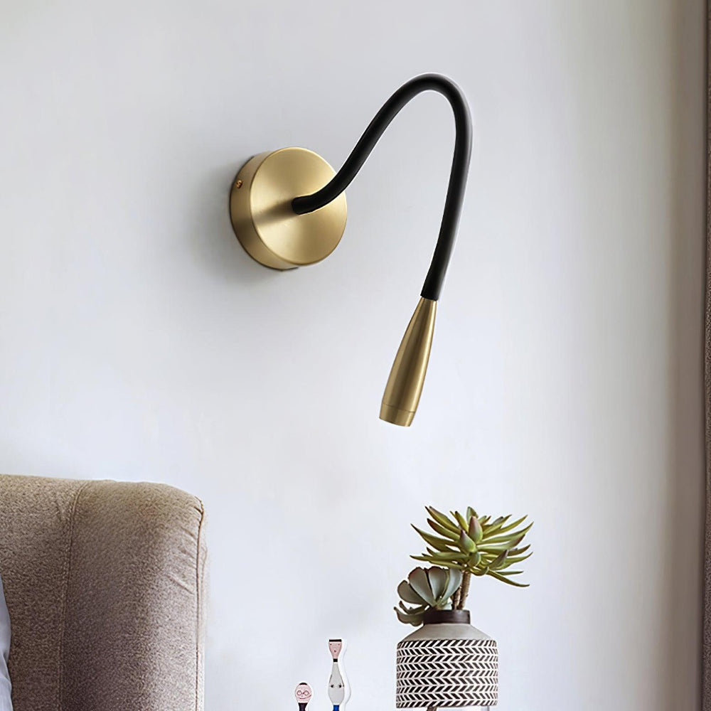Minimalistisk LED Væglampe med Drejelig Rørform Praktiske lamper Tech Butik