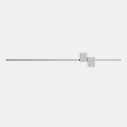Minimalistisk LED Væglampe til Moderne Indretning Belysning Tech Butik Hvid 60 cm