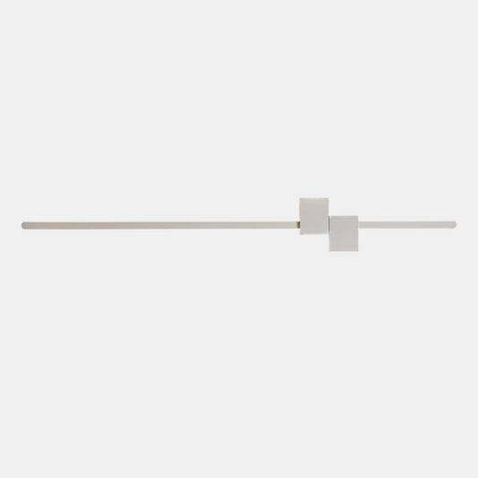 Minimalistisk LED Væglampe til Moderne Indretning Belysning Tech Butik Hvid 60 cm