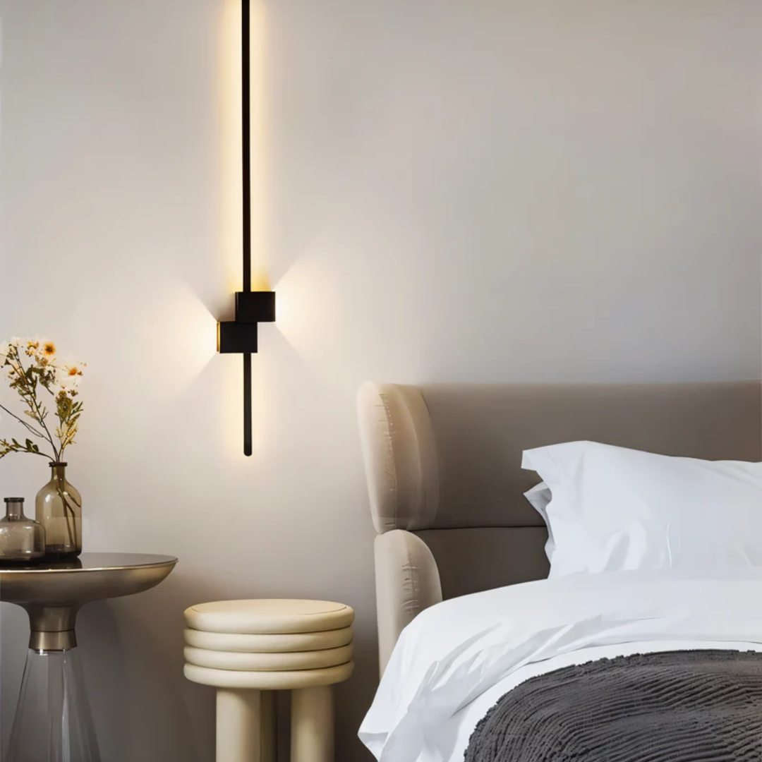 Minimalistisk LED Væglampe til Moderne Indretning Belysning Tech Butik
