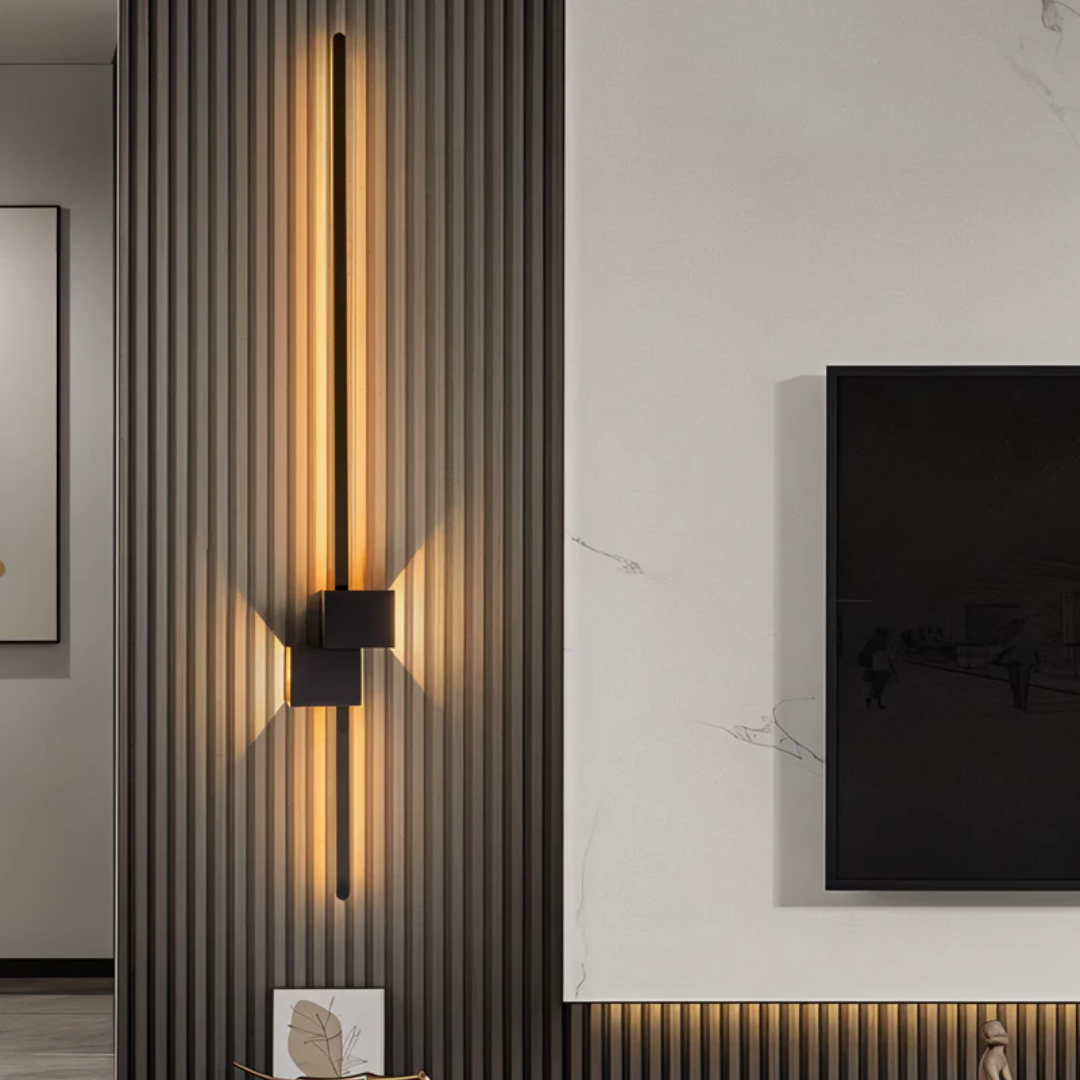 Minimalistisk LED Væglampe til Moderne Indretning Belysning Tech Butik