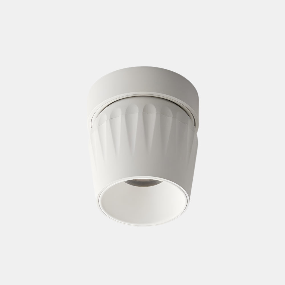 Minimalistisk Loftspot med Drejeligt Hoved Spotbelysning Tech Butik Varm hvid