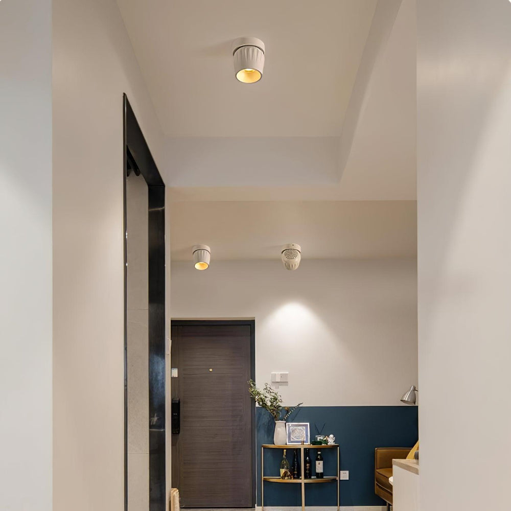 Minimalistisk Loftspot med Drejeligt Hoved Spotbelysning Tech Butik