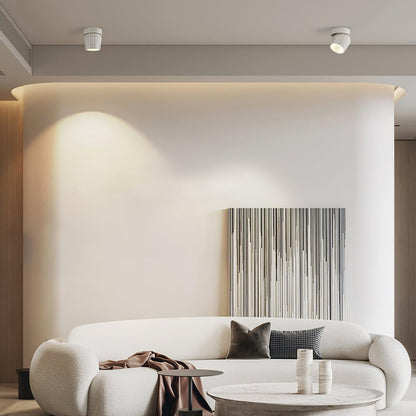 Minimalistisk Loftspot med Drejeligt Hoved Spotbelysning Tech Butik