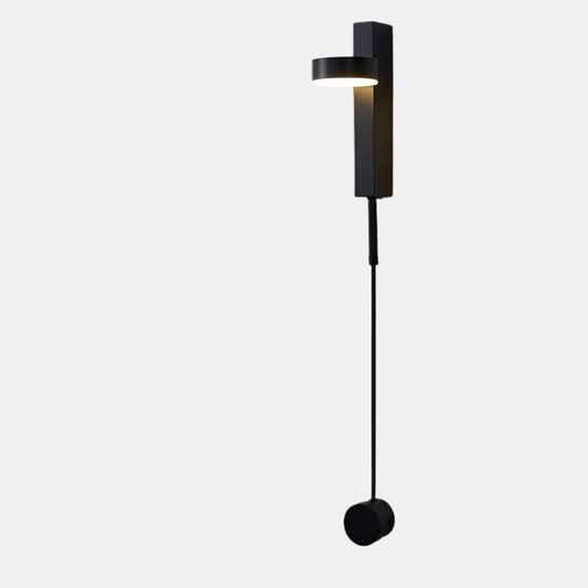Minimalistisk T-Bar Væglampe til Moderne Indretning Lamp Tech Butik Sort