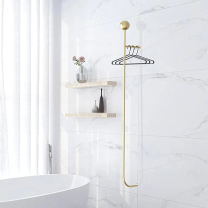 Elegante Tøjstativ – Stilfuld og Praktisk Vægmonteret Opbevaring Tøjstativer Tech Butik