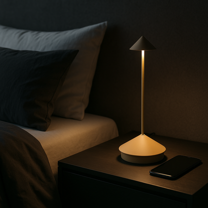 Minimalistisk Trådløs Bordlampe Uden Ledning - Vandtæt Belysning Belysning Tech Butik