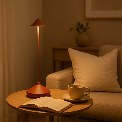 Minimalistisk Trådløs Bordlampe Uden Ledning - Vandtæt Belysning Belysning Tech Butik