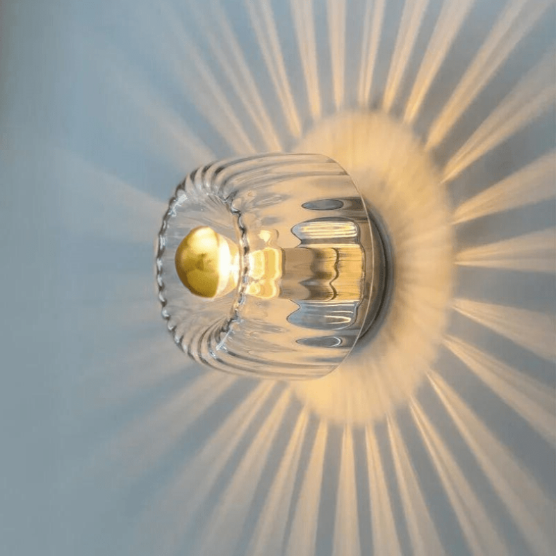 Minimalistisk Væglampe til Skandinaviske Hjem Væglamper Tech Butik Guld