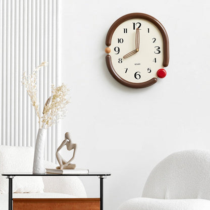 Elegante Støjsvagt Vægur – Nordisk-Inspireret Minimalistisk Design Vægure Tech Butik