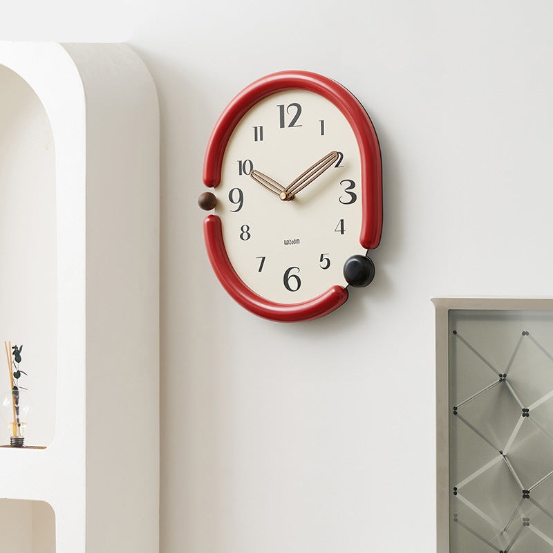 Elegante Støjsvagt Vægur – Nordisk-Inspireret Minimalistisk Design Vægure Tech Butik