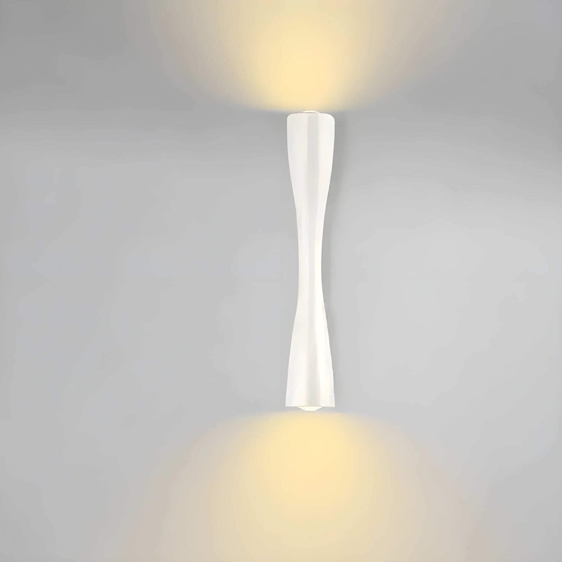 Minimalistisk Vandtæt LED Væglampe til Moderne Rum Væglamper Tech Butik Hvid H16XB6XL6CM Varm hvid