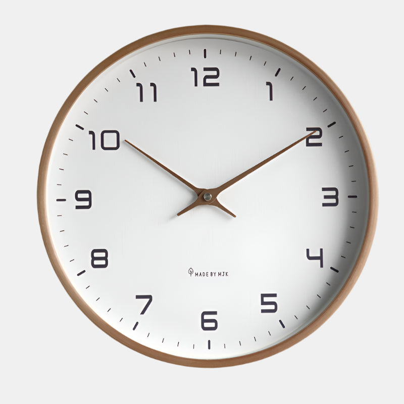 Minimalistisk analog vægur til moderne interiører Ure Tech Butik Stil A