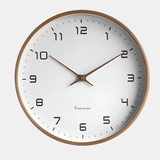 Minimalistisk analog vægur til moderne interiører Ure Tech Butik Stil A