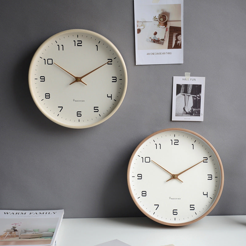Minimalistisk analog vægur til moderne interiører Ure Tech Butik